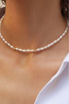 Linya Jewellery-Rometta Yıldızlı İnci Kolye-Kolye-3-Milagron.com