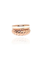 Linya Jewellery-Rosa Beyaz Mineli Yüzük Rose Gold-Yüzük-2-Milagron.com
