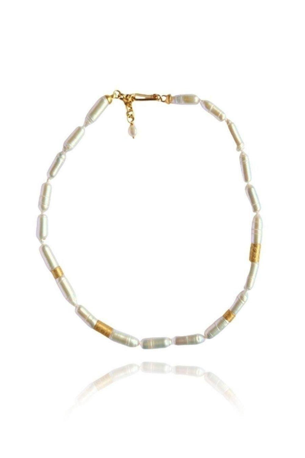 Linya Jewellery-Sebra İnci Kolye-Kolye-1-Milagron.com