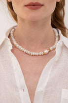 Linya Jewellery-Stela Barok İnci Kolye-Kolye-3-Milagron.com
