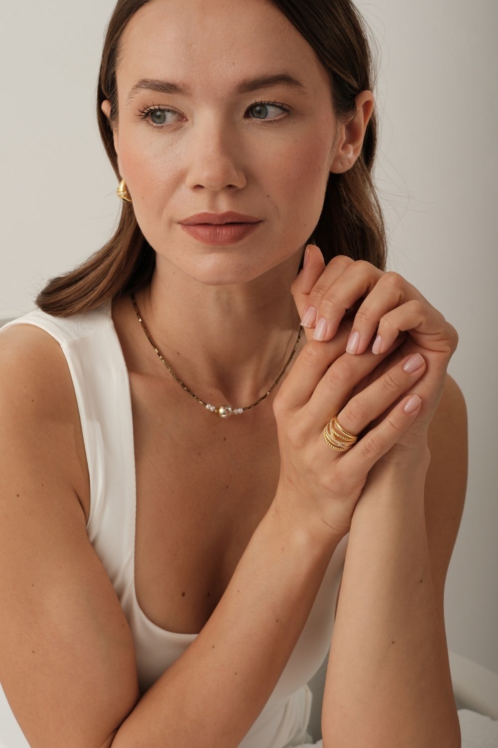 TaşLı Sarmal YüZüK - 3