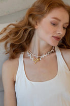 Linya Jewellery-Tety Asimetrik İnci Kolye-Kolye-2-Milagron.com