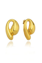 Linya Jewellery-Tina Büyük Midye Küpe-Küpe-1-Milagron.com