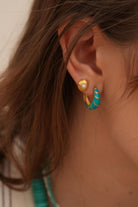 Linya Jewellery-Vera Küçük İncili Küpe-Küpe-2-Milagron.com