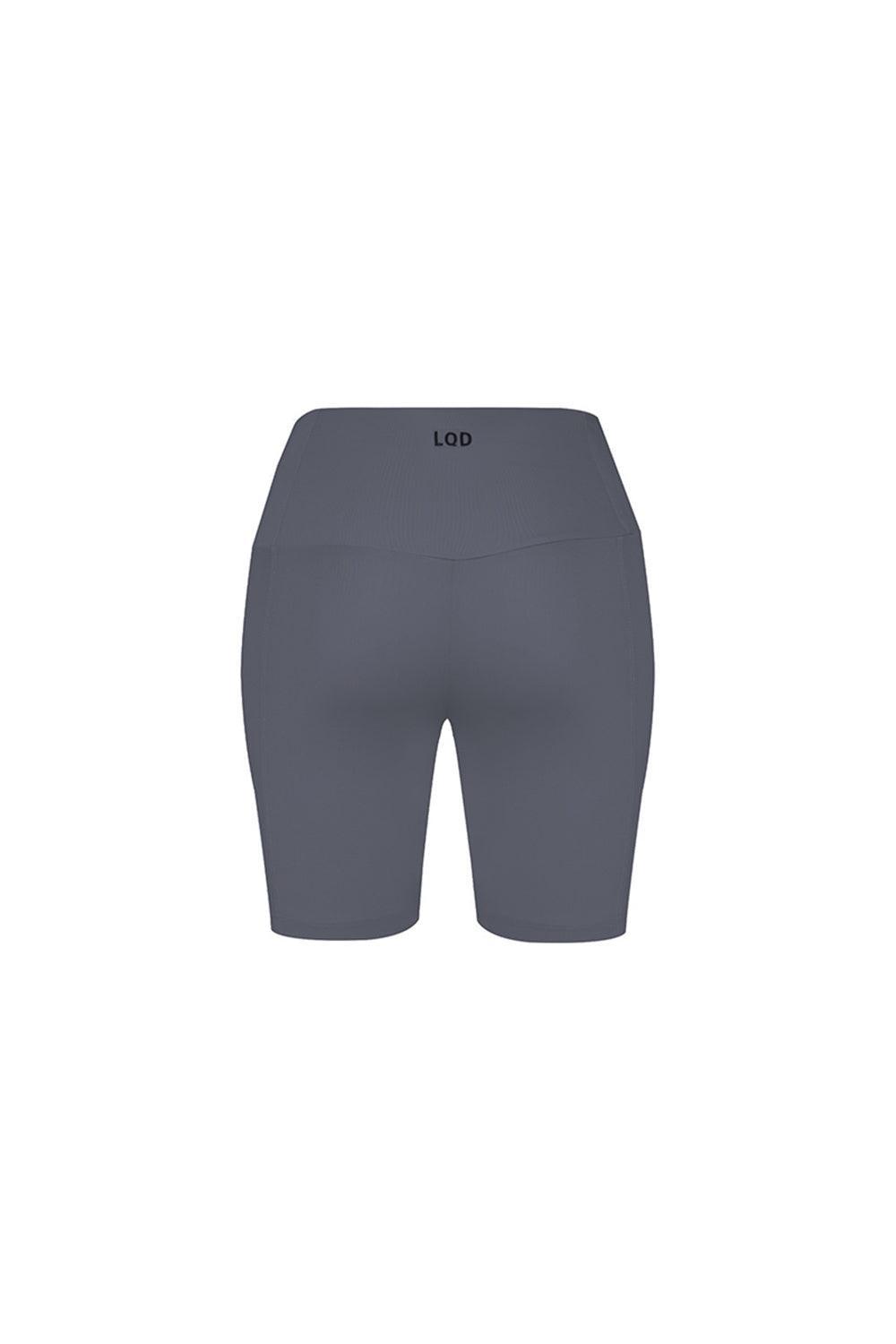 Liquide-SORUNLU - Soleil Biker Tayt Gri-Biker-2-Milagron.com