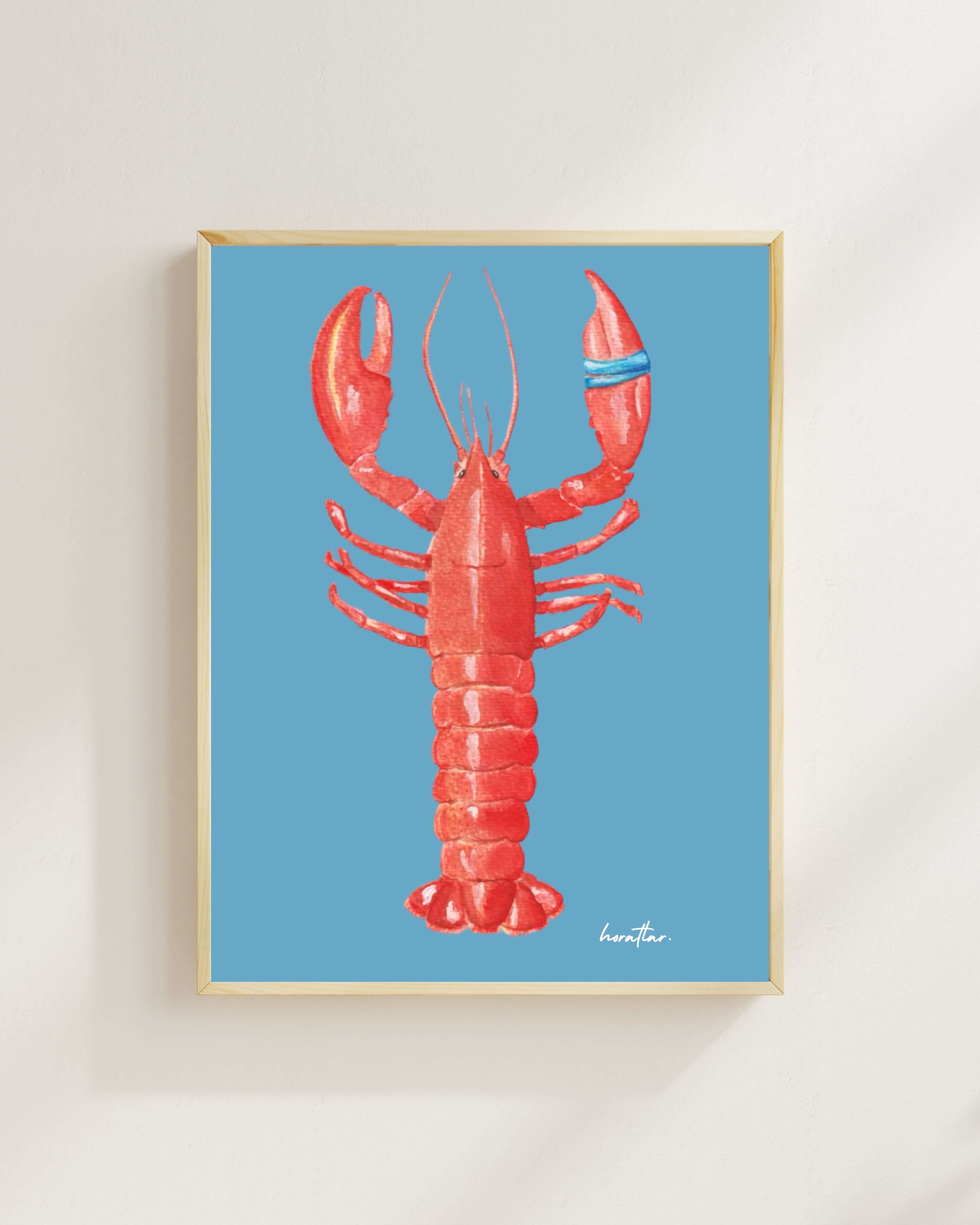 Hazal Türer - Lobster (Blue)