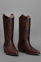 Loie-West Mas Double Color Çizme-Çizme-3-Milagron.com