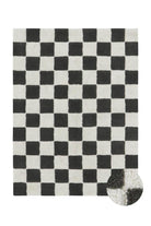 Lorena Canals Çocuk Odası Halısı, Kitchen Tiles Dark Grey Xs