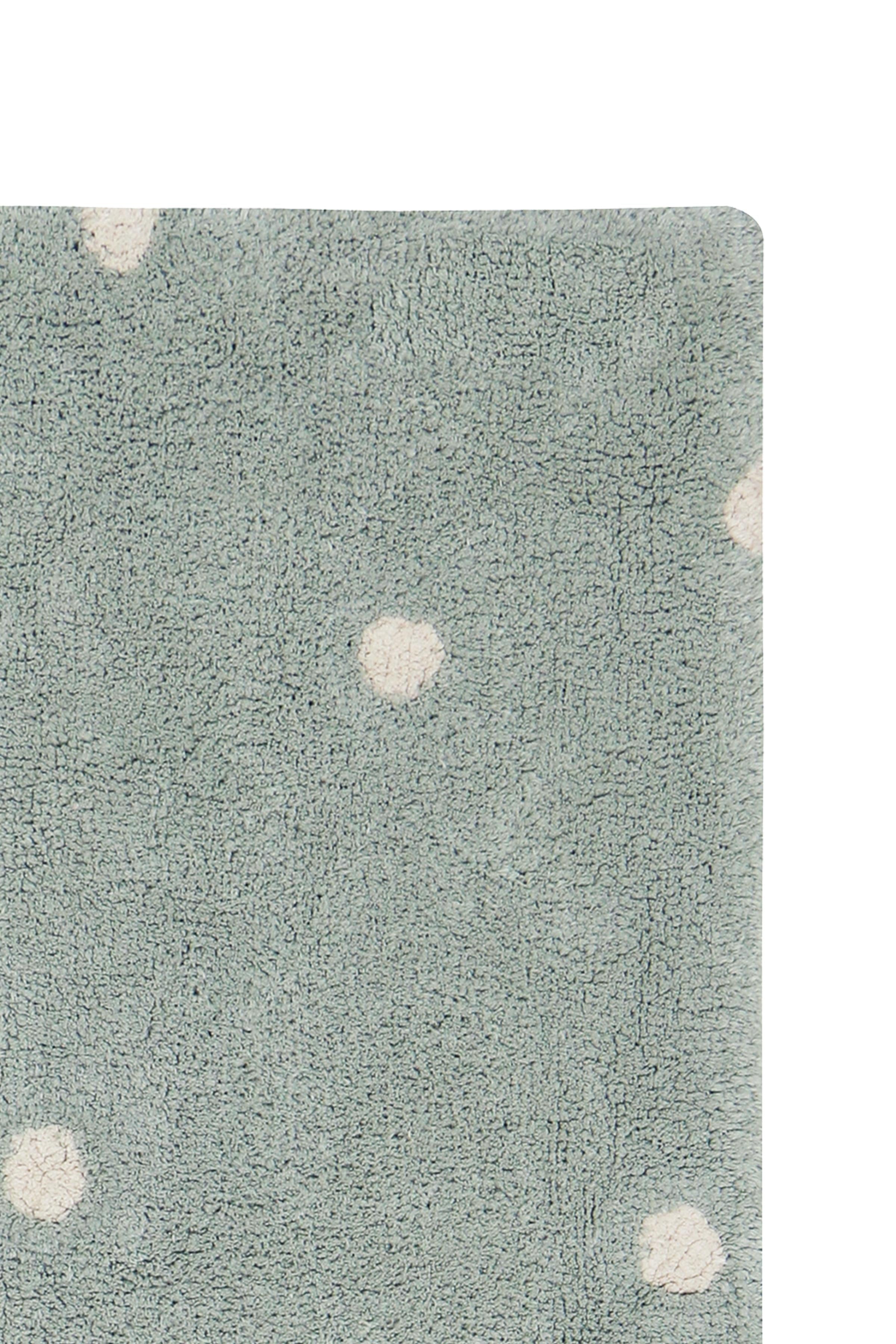 Halı, Mini Dot Blue Sage