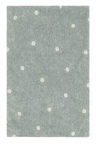 Halı, Mini Dot Blue Sage