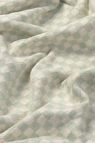 Lorena Canals Örgü Battaniye, Tiles Blue Sage