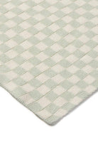 Lorena Canals Örgü Battaniye, Tiles Blue Sage