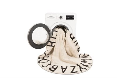 Round Abc Natural-Siyah