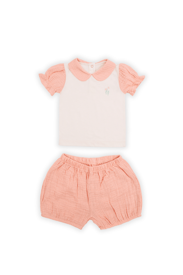 Flora Somon Kız Bebek 2'li Set