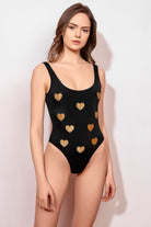 Lovekini-Amora Black Swimsuit-Bikini & Mayo-1-Milagron.com