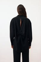 Lucentie-Aila Black Shirt-Bluz-2-Milagron.com