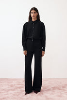 Lucentie-Aila Black Shirt-Bluz-3-Milagron.com