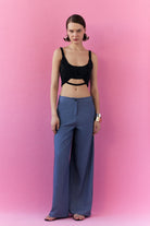 Lucentie-Desu Pants-Kumaş Pantolon-1-Milagron.com