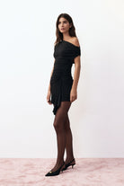 Lucentie-Lucy Black Dress-Elbise-4-Milagron.com