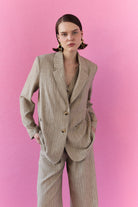 Lucentie-Minn Beige Pants-Kumaş Pantolon-5-Milagron.com