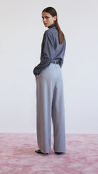 Lucentie-Minn Grey Pants-Kumaş Pantolon-3-Milagron.com