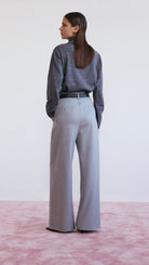 Lucentie-Minn Grey Pants-Kumaş Pantolon-4-Milagron.com