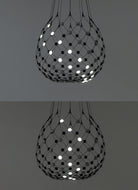 Mesh Sarkit Black Ø80X60 Cm Led 50W 2700K