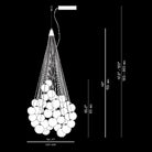 Stochastic 72L Sarkit Beyaz Ø50 Cm Led 18W 2700K