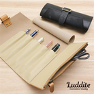 Luddite-Luddite Limited Edition Hand Made Maya Derisi Rulo Kalemlik Camel-Kalem Çantası-4-Milagron.com
