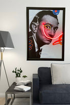Lujolab.-Avangard Dekor: Salvador Dali Neonlu Duvar Posteri-Duvar Dekorları-1-Milagron.com