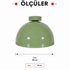 Maui Large Plafonyer Mint Yeşili