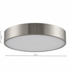 Mels Plafonyer İNoks - 40 Cm