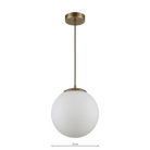 Roma Glop Cam Sarkıt Opal - 25 Cm