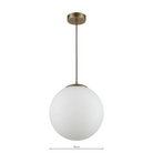 Roma Glop Cam Sarkıt Opal - 30 Cm