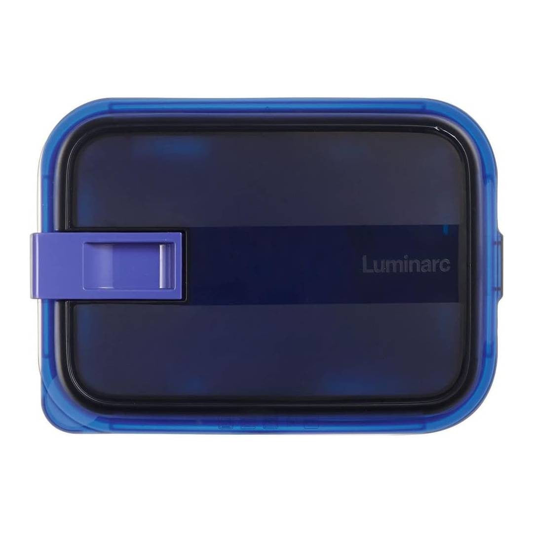 Luminarc Temp Easy Box Dikdörtgen Vakumlu Saklama Kabı 197 CC Mavi Kapak 003Q1922