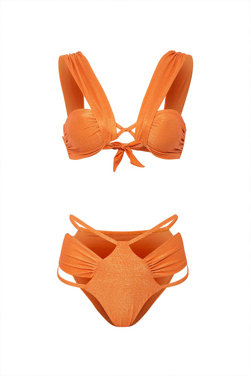 Luna B-Marigold Bi̇ki̇ni̇-Bikini & Mayo-1-Milagron.com