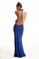 Luna B-Siren Degaje Yaka Elbi̇se-Elbise-3-Milagron.com