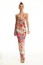 Luna B-Wildflower Elbise-Elbise-2-Milagron.com