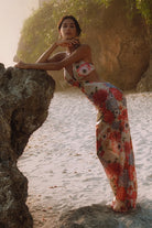 Luna B-Wildflower Elbise-Elbise-3-Milagron.com