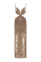 Luna Official Luna By Savoir-Dune Dress-Elbise-2-Milagron.com