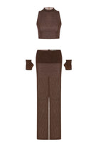 Luna Official Luna By Savoir-Nomad Top And Hand Wear-Crop Top-5-Milagron.com