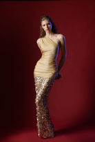 Luna Official Luna By Savoir-Sahara Dress-Elbise-4-Milagron.com