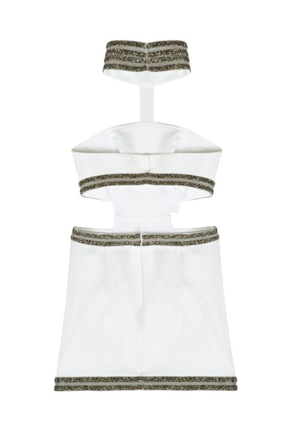 Luna Official Luna By Savoir-Snowfall Soiree Dress-Elbise-2-Milagron.com