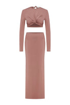 Luna Official Luna By Savoir-Sunset Rave Ski̇rt-Etek-1-Milagron.com