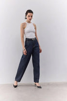 Luna Per Noctes-Horizon Jean-Kot Pantolon-5-Milagron.com