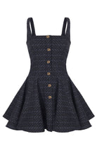 Ivy - Tüvit Volanlı Mini Elbise - 1