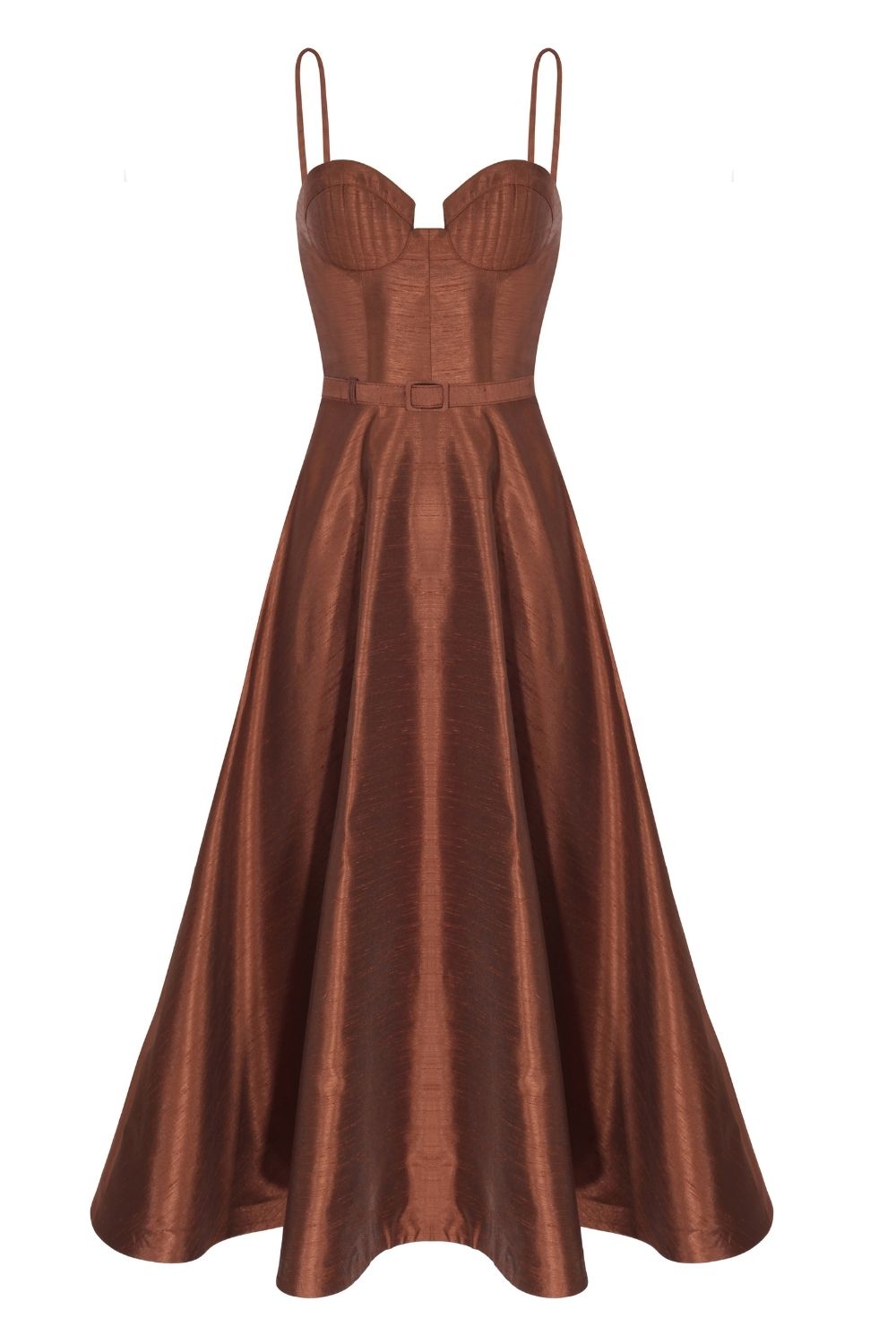 Lucia - Şantuk Midi Elbise - 1