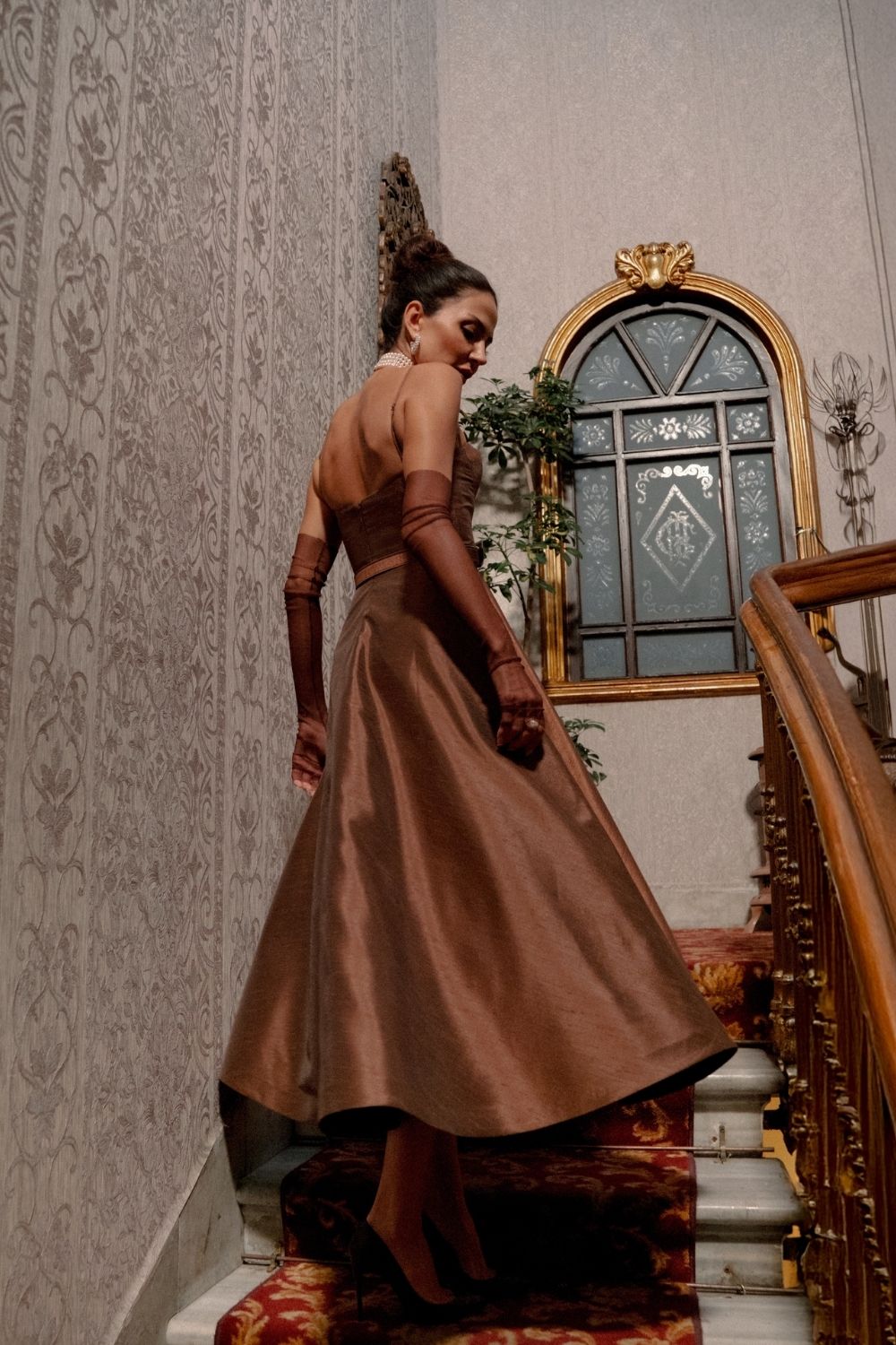 Lucia - Şantuk Midi Elbise - 3