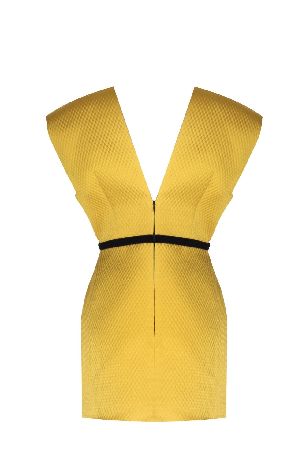 Sofia - V Yaka Mini Elbise - 2