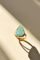 Lunysian-Amazonit Happy Yüzük-Yüzük-1-Milagron.com